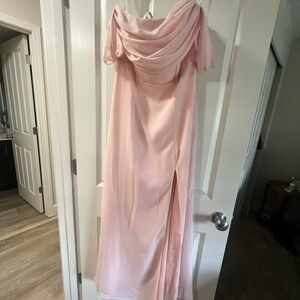 Birdy Grey Strapless Blush Dress